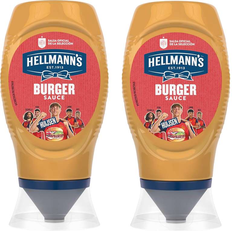 2 x Hellmann'S Salsa Burger, 250ml