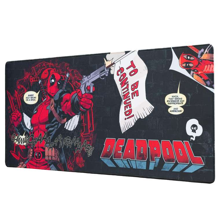 Grupo Erik Marvel Deadpool Alfombrilla Escritorio - Alfombrilla ratón XXL